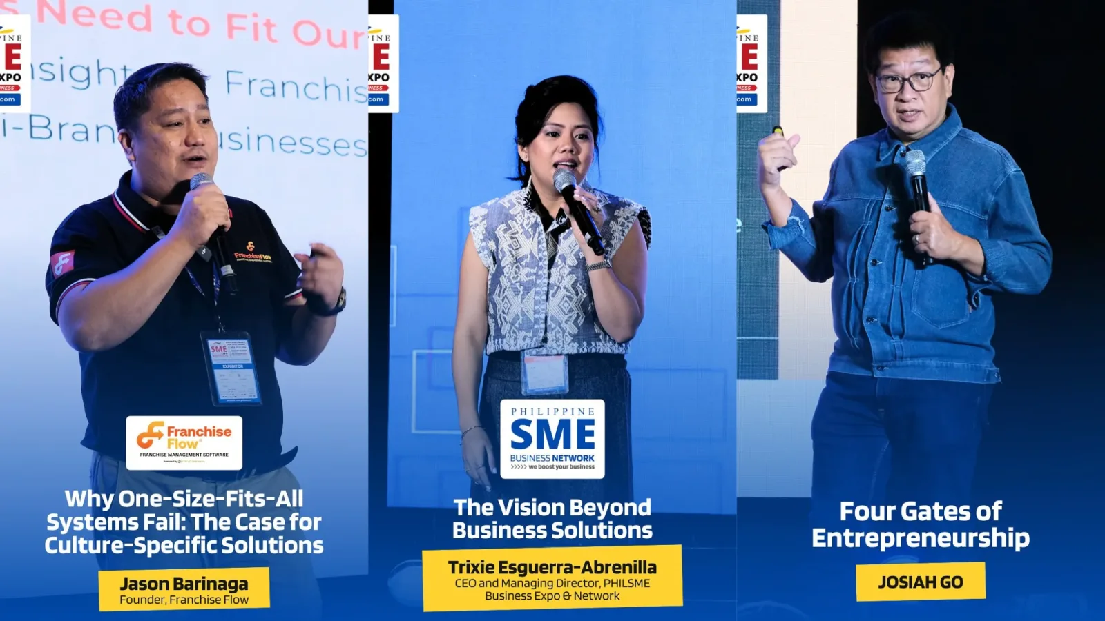 Jason Barinaga, Trixie Esguerra-Abrenilla, and Josiah Go Lead the Charge at the 15th PHILSME Business Expo