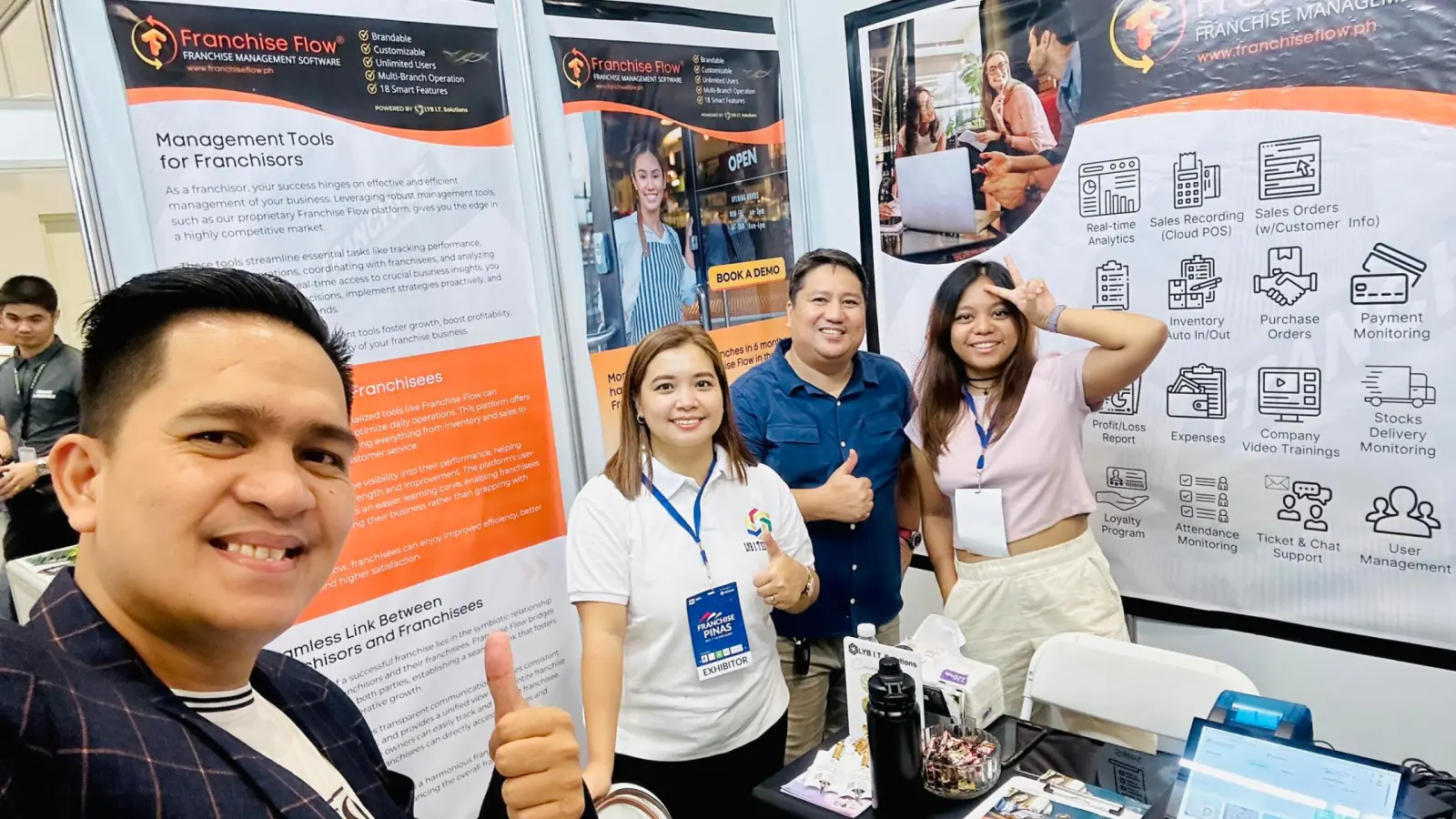 Franchise Flow attends Franchise Pinas 2023