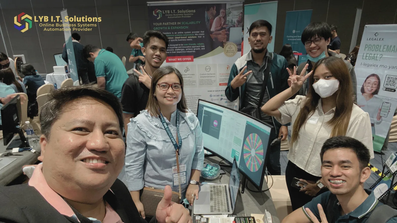 LYB I.T. Solutions attends PhilSME Business Expo 2023